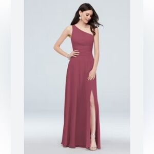 Azazie Bridesmaid, prom or wedding guest asymmetric dress